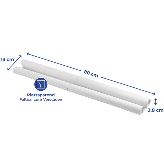 Wenko Zugluft-Stopp Weiß 2er Set 6 Wenko Zugluft-Stopp Weiß 2er Set – Bild 4