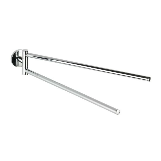 Wenko Handtuchhalter Cuba 2 Arme Glänzend 3 Wenko Handtuchhalter Cuba 2 Arme Glänzend