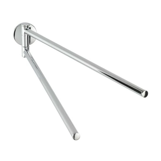 Wenko Handtuchhalter Cuba 2 Arme Glänzend 4 Wenko Handtuchhalter Cuba 2 Arme Glänzend – Bild 2