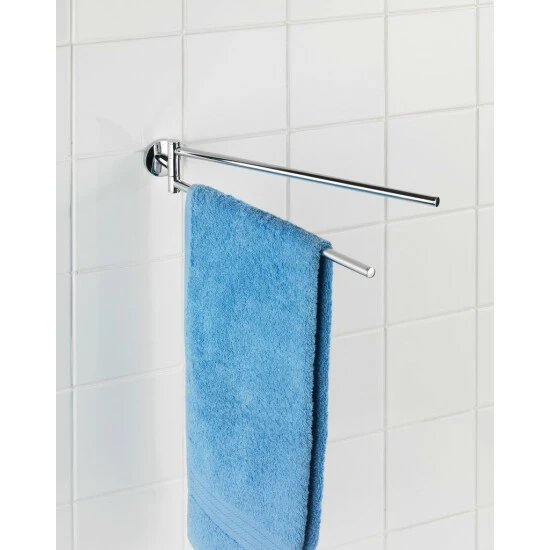 Wenko Handtuchhalter Cuba 2 Arme Glänzend 5 Wenko Handtuchhalter Cuba 2 Arme Glänzend – Bild 3