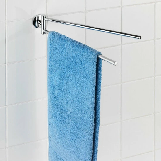 Wenko Handtuchhalter Cuba 2 Arme Glänzend 10 Wenko Handtuchhalter Cuba 2 Arme Glänzend – Bild 8