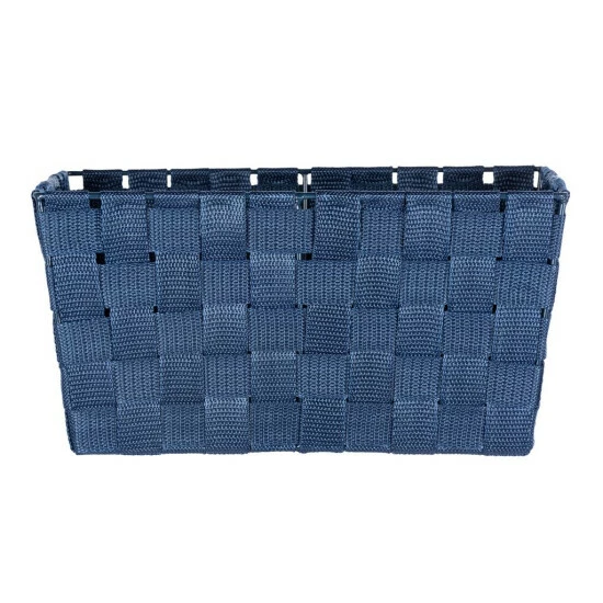 Wenko Aufbewahrungskorb Adria S Dunkelblau 2er Set 4 Wenko Aufbewahrungskorb Adria S Dunkelblau 2er Set – Bild 2