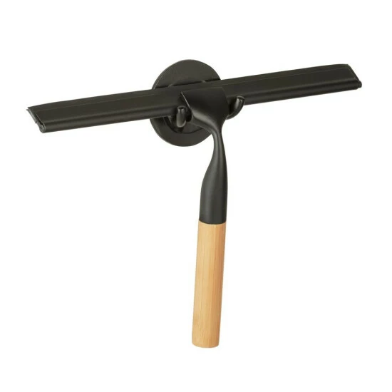 Wenko Turbo-Loc® Badezimmerwischer Bambusa Aus Bambus Und Edelstahl 4 Wenko Turbo-Loc® Badezimmerwischer Bambusa Aus Bambus Und Edelstahl – Bild 2