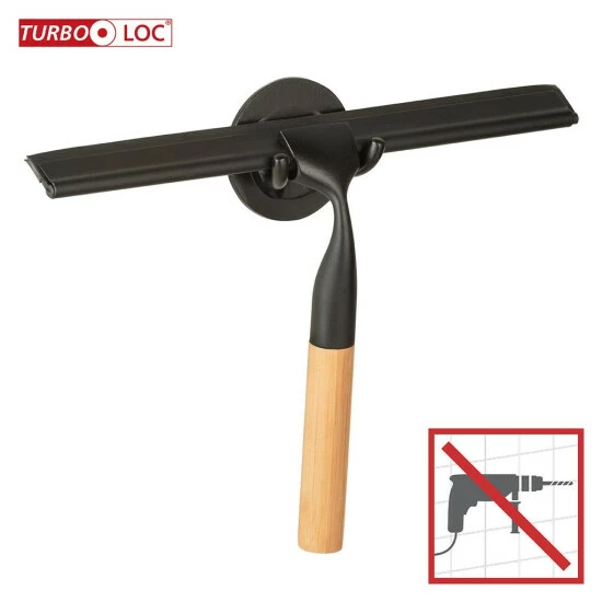 Wenko Turbo-Loc® Badezimmerwischer Bambusa Aus Bambus Und Edelstahl 5 Wenko Turbo-Loc® Badezimmerwischer Bambusa Aus Bambus Und Edelstahl – Bild 3