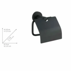 Wenko Toilettenpapierhalter Edelstahl Bosio Black Matt Mit Deckel -Günstiges Wenko Geschäft unnamed file 1343