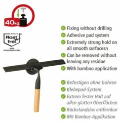 Wenko Turbo-Loc® Badezimmerwischer Bambusa Aus Bambus Und Edelstahl 19 Wenko Turbo-Loc® Badezimmerwischer Bambusa Aus Bambus Und Edelstahl -Günstiges Wenko Geschäft unnamed file 13430