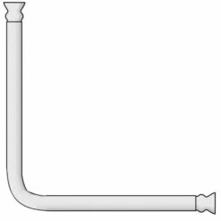 WENKO Winkelduschstange Weiß – Eck Duschstange Für Badewanne Und Dusche, Variabel, Aluminium, Ø 25 Mm, Inklusive GRATIS 2er Schwämme Set In Rot/Weiß -Günstiges Wenko Geschäft unnamed file 13449