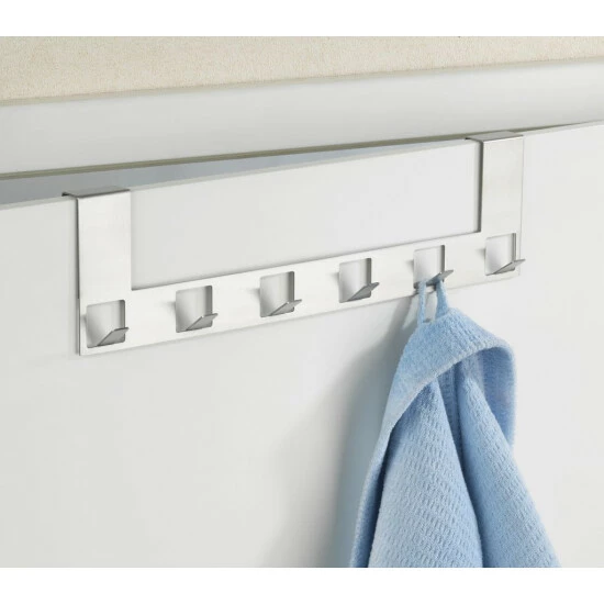 Wenko Türgarderobe Anzio Edelstahl 4 Wenko Türgarderobe Anzio Edelstahl – Bild 2