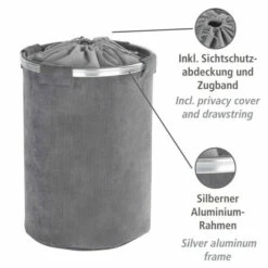 Wenko Wäschesammler Cordoba Grau 20 Wenko Wäschesammler Cordoba Grau -Günstiges Wenko Geschäft unnamed file 13563