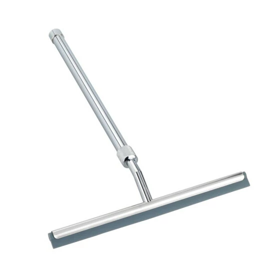 WENKO Teleskop Duschabzieher Barolo | Fensterabzieher Für Streifenfreies Abwischen Von Glatten Flächen, Rostfreier Edelstahl, Stiel Variabel Von 37 - 59 Cm | Inkl. 2er Set Reinigungsschwämme Gratis 6 WENKO Teleskop Duschabzieher Barolo | Fensterabzieher Für Streifenfreies Abwischen Von Glatten Flächen, Rostfreier Edelstahl, Stiel Variabel Von 37 - 59 Cm | Inkl. 2er Set Reinigungsschwämme Gratis – Bild 4