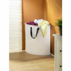 WENKO Eck-Wäschesammler Stone Wäschekorb Wäschetruhe Ecksammler -Günstiges Wenko Geschäft unnamed file 13758