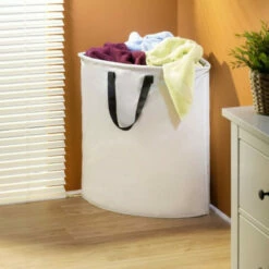 WENKO Eck-Wäschesammler Stone Wäschekorb Wäschetruhe Ecksammler -Günstiges Wenko Geschäft unnamed file 13759