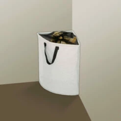 WENKO Eck-Wäschesammler Stone Wäschekorb Wäschetruhe Ecksammler -Günstiges Wenko Geschäft unnamed file 13760