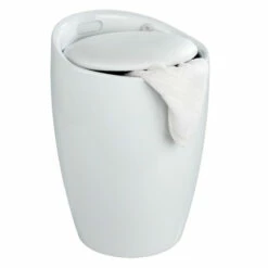 Wenko Hocker Candy White, Mit Wäschesack 18 Wenko Hocker Candy White, Mit Wäschesack -Günstiges Wenko Geschäft unnamed file 13762