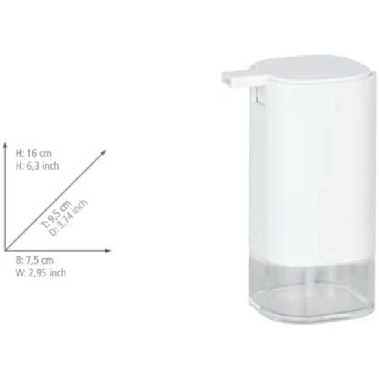 Wenko Seifenspender Oria Weiß 13 Wenko Seifenspender Oria Weiß – Bild 11