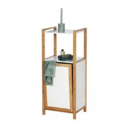 Wenko Regal Finja Aus Bambus Mit Wäschebox -Günstiges Wenko Geschäft unnamed file 14016