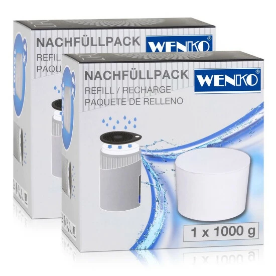 Wenko 50270100 Design Raumentfeuchter Drop Nachfüller 1000g (2er Pack) 3 Wenko 50270100 Design Raumentfeuchter Drop Nachfüller 1000g (2er Pack)