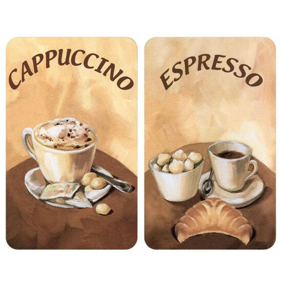 Wenko Herdabdeckplatte Universal Kaffee 2er Set 8 Wenko Herdabdeckplatte Universal Kaffee 2er Set – Bild 6