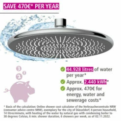 Wenko Regenduschkopf Watersaving -Günstiges Wenko Geschäft unnamed file 1411