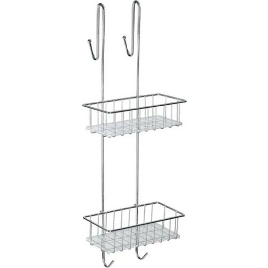 Wenko Duschcaddy Aldo 2 Etagen Edelstahl 11 Wenko Duschcaddy Aldo 2 Etagen Edelstahl – Bild 9