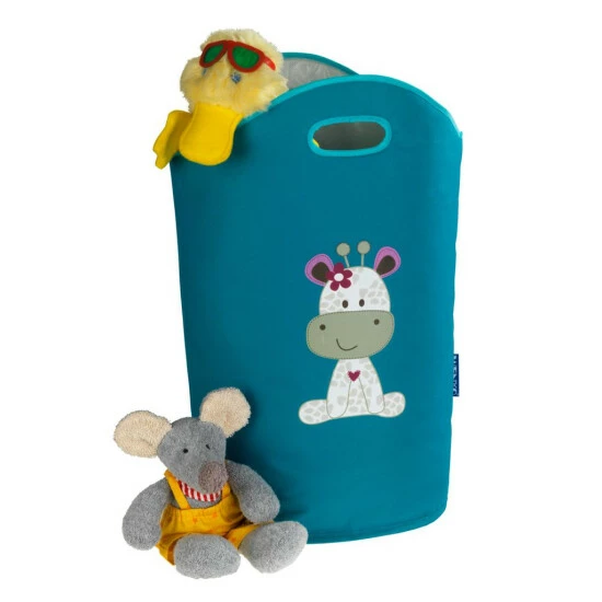 Wenko Wäschesammler Kids Greta Petrol 4 Wenko Wäschesammler Kids Greta Petrol – Bild 2