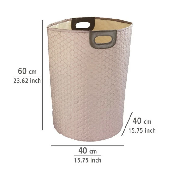 Wenko Wäschesammler Wabo Taupe 6 Wenko Wäschesammler Wabo Taupe – Bild 4