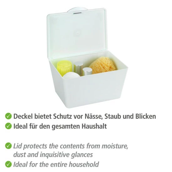 Wenko Aufbewahrungsbox Mit Deckel Brasil Weiß 6 Wenko Aufbewahrungsbox Mit Deckel Brasil Weiß – Bild 4