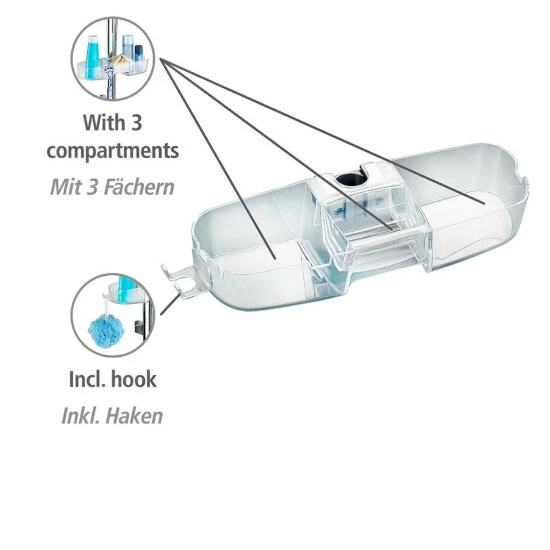 Wenko Duschstangencaddy Premium 9 Wenko Duschstangencaddy Premium – Bild 7