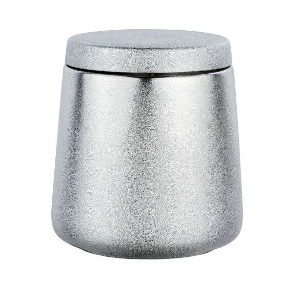 Wenko Universaldose Glimma Silber Keramik 3 Wenko Universaldose Glimma Silber Keramik