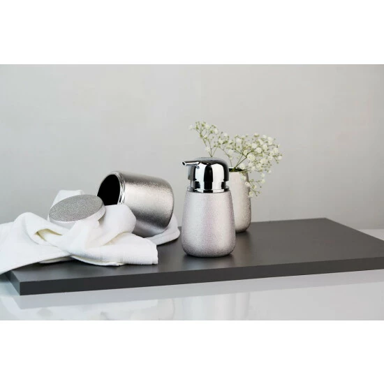 Wenko Universaldose Glimma Silber Keramik 6 Wenko Universaldose Glimma Silber Keramik – Bild 4