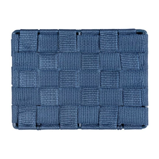 Wenko Aufbewahrungskorb Mit Deckel Adria Dunkelblau 5 Wenko Aufbewahrungskorb Mit Deckel Adria Dunkelblau – Bild 3