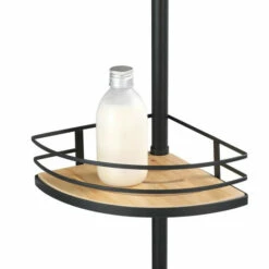 Wenko Teleskop-Eckregal Dolcedo Aus Bambus Und Edelstahl -Günstiges Wenko Geschäft unnamed file 1434