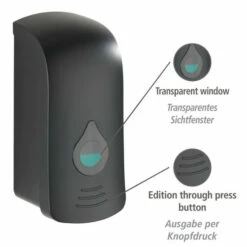 Wenko Desinfektionsmittel-Spender Ranera L Schwarz 13 Wenko Desinfektionsmittel-Spender Ranera L Schwarz -Günstiges Wenko Geschäft unnamed file 14376