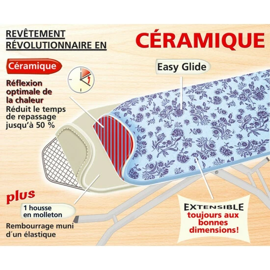 Wenko Bügeltischbezug Universal Keramik Blume 13 Wenko Bügeltischbezug Universal Keramik Blume – Bild 11