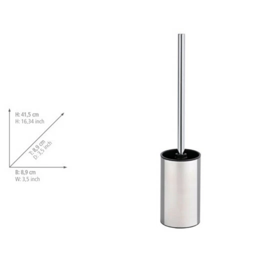 Wenko Edelstahl WC-Garnitur Detroit 5 Wenko Edelstahl WC-Garnitur Detroit – Bild 3