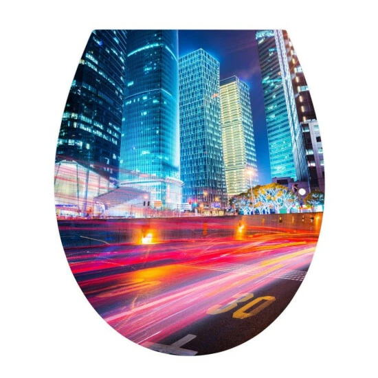 Wenko WC-Sitz Hochglanz Acryl Downtown 8 Wenko WC-Sitz Hochglanz Acryl Downtown – Bild 6