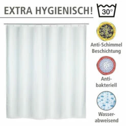 Wenko Anti-Schimmel Duschvorhang Palais -Günstiges Wenko Geschäft unnamed file 14575