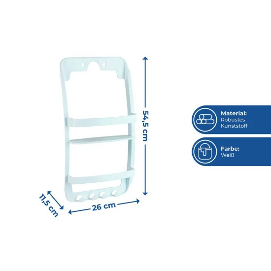 Wenko Badregal Universal 7 Wenko Badregal Universal – Bild 5