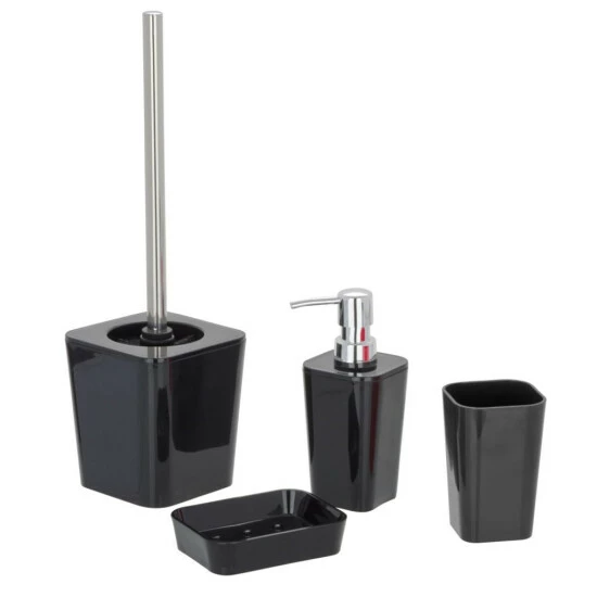 Wenko Zahnputzbecher Candy Black 4 Wenko Zahnputzbecher Candy Black – Bild 2