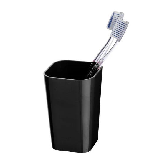Wenko Zahnputzbecher Candy Black 5 Wenko Zahnputzbecher Candy Black – Bild 3