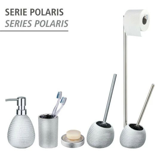Wenko Seifenspender Polaris Juwel Silber Keramik 8 Wenko Seifenspender Polaris Juwel Silber Keramik – Bild 6