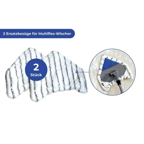 Wenko Ersatzbezug Multiflexwischer Fliesen 2er Set 7 Wenko Ersatzbezug Multiflexwischer Fliesen 2er Set – Bild 5