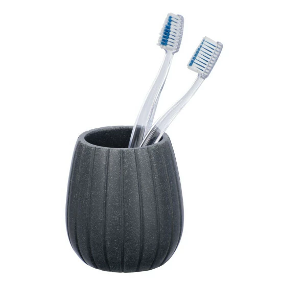 Wenko Zahnputzbecher Cantaloup Anthrazit 3 Wenko Zahnputzbecher Cantaloup Anthrazit