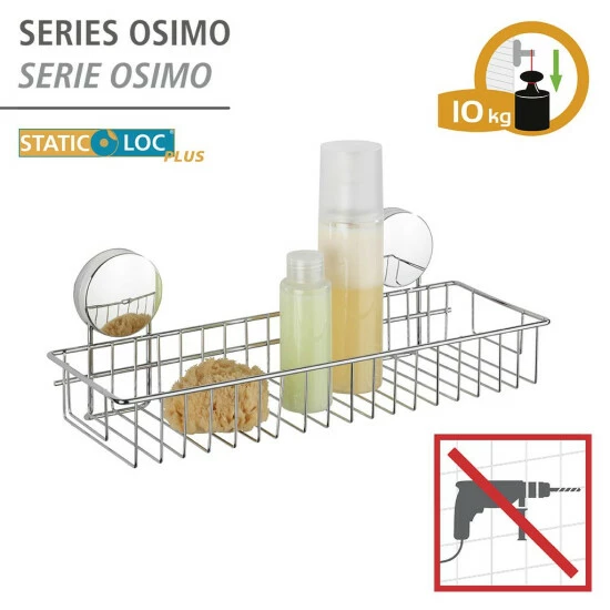 Wenko Static-Loc® Plus Maxiablage Osimo 4 Wenko Static-Loc® Plus Maxiablage Osimo – Bild 2