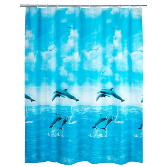 Wenko Duschvorhang Dolphin 5 Wenko Duschvorhang Dolphin – Bild 3