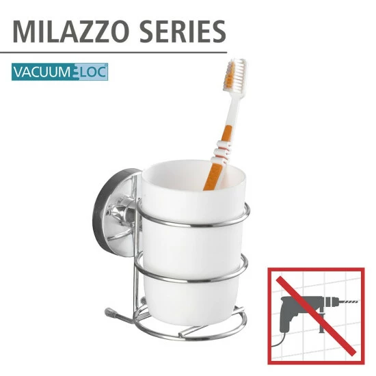 Wenko Vacuum-Loc® Zahnputzbecher Milazzo 15 Wenko Vacuum-Loc® Zahnputzbecher Milazzo – Bild 13
