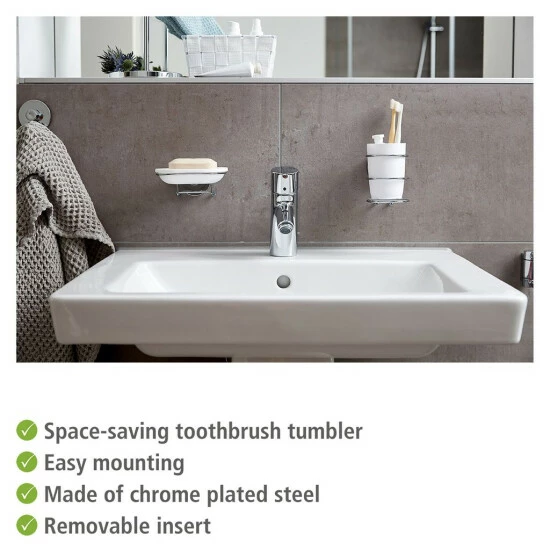 Wenko Vacuum-Loc® Zahnputzbecher Milazzo 16 Wenko Vacuum-Loc® Zahnputzbecher Milazzo – Bild 14