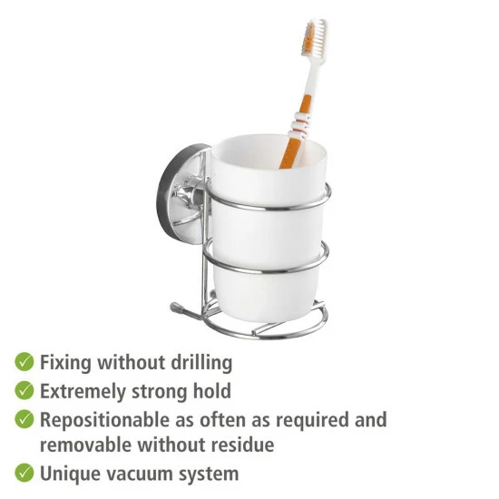 Wenko Vacuum-Loc® Zahnputzbecher Milazzo 17 Wenko Vacuum-Loc® Zahnputzbecher Milazzo – Bild 15