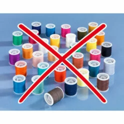 Wenko Nähgarn Transparent 2er Set