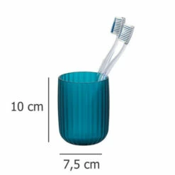 Wenko Zahnputzbecher Agropoli Petrol -Günstiges Wenko Geschäft unnamed file 15309